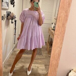 Melrose & Market Purple Mini Dress (Size XS)